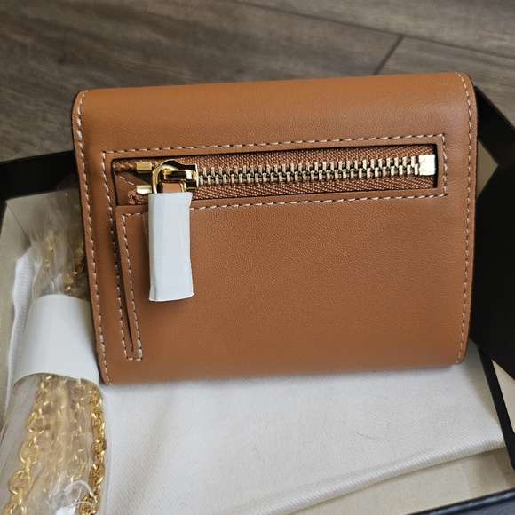 MCM mini wallet on chain crossbody shoulder bag purse Brand New woc - Picture 4 of 6